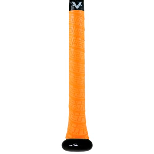 Vulcan 050mm Bat Grip BaseballSoftball Optic Orange - Image 3