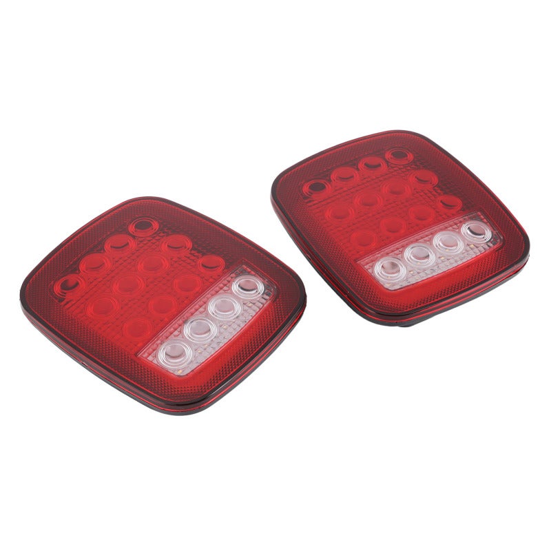 LED Reversing Light IPX65 Waterproof Taillight for Jeep Wrangler JK CJ YJ 1976‑2006 - Multifunctional Marker Stop Turn Tail Brake Lamp - Image 2