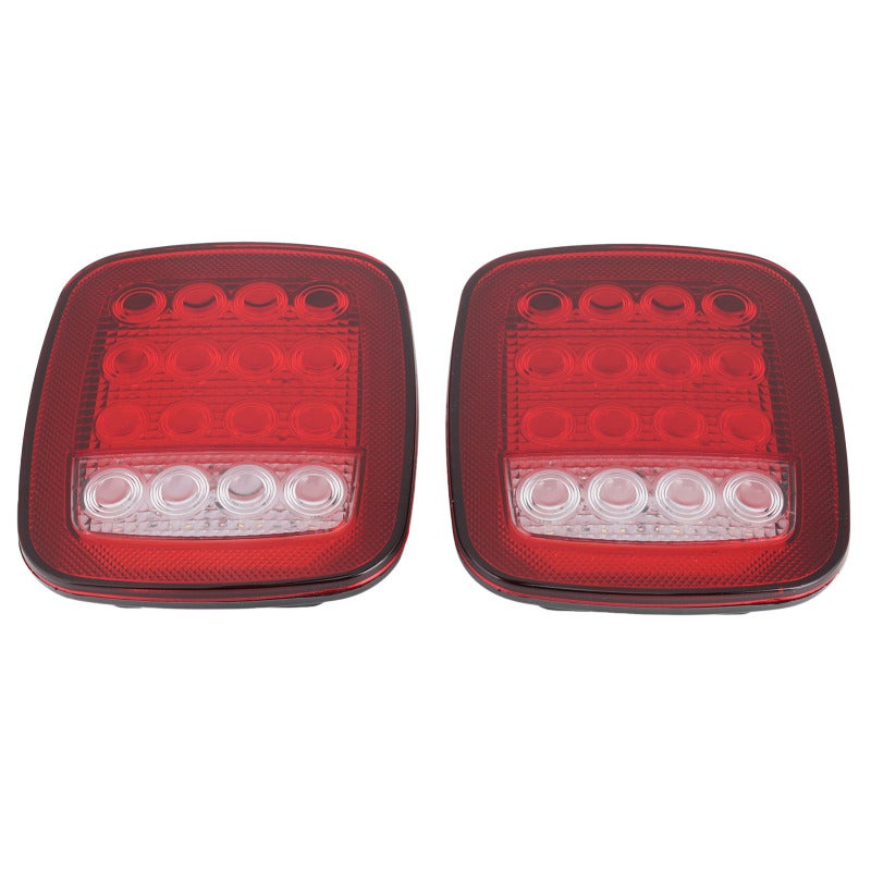 LED Reversing Light IPX65 Waterproof Taillight for Jeep Wrangler JK CJ YJ 1976‑2006 - Multifunctional Marker Stop Turn Tail Brake Lamp - Image 4