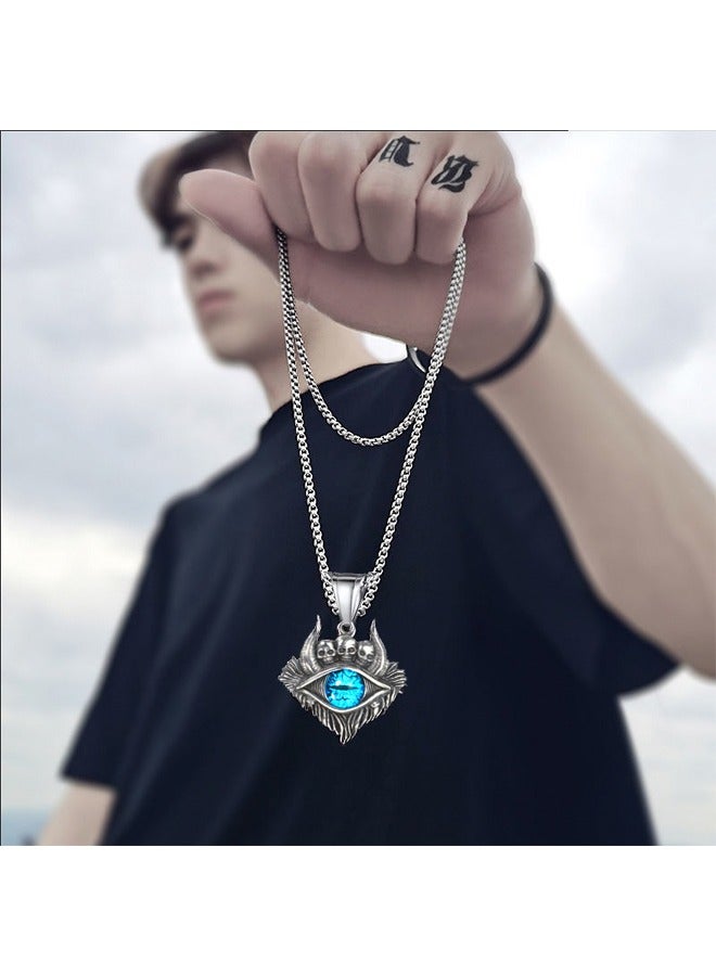 GELESE Men's Fashion Personalized Necklace Jewelry Birthday Gift Ideal Gift for Father and Friends - Image 1