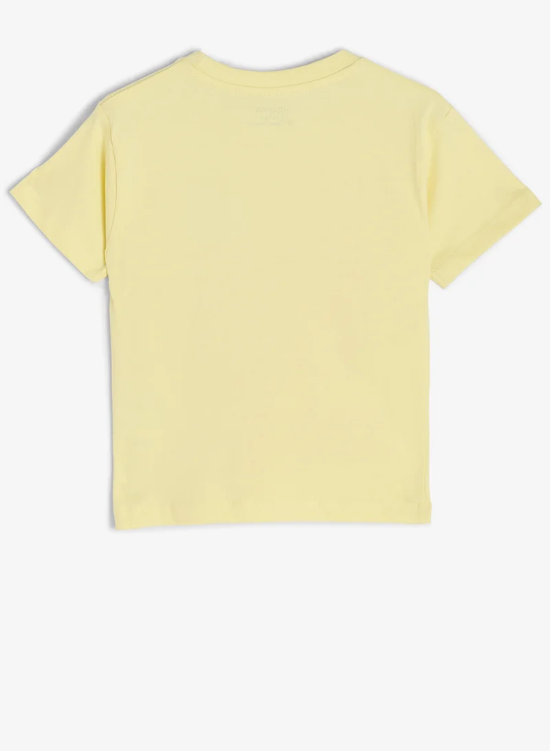 ريبلز مع نمشي Girls Drop Shoulder T-shirt