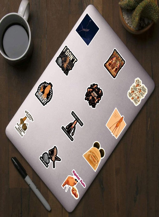 CPORER 110Pcs Marcus The Worm Stickers Funny Marcus The Worm Decal Merch Scrapbook Sticker Waterproof Vinyl for Laptop, Water Bottle, Skateboard, Scrapbooking, Party Favors - Image 4