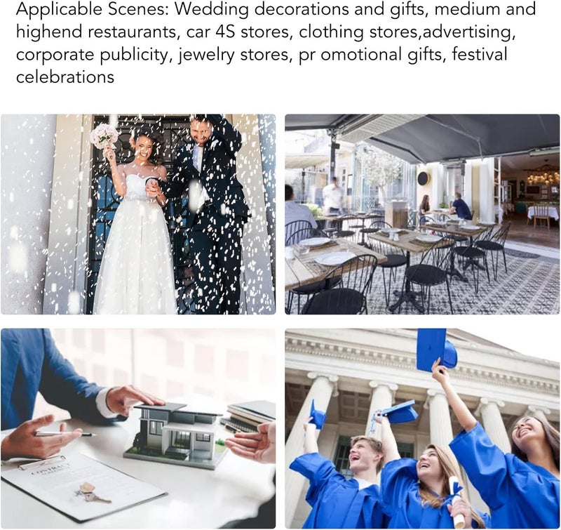 Luocute Video Greeting Card, 720P Support Pictures and Video LCD Screen Custom Personalized Digital Brochures for Wedding, Business Events, Christmas (7 Inch 1500mAh Li Ion Battery) - Image 5