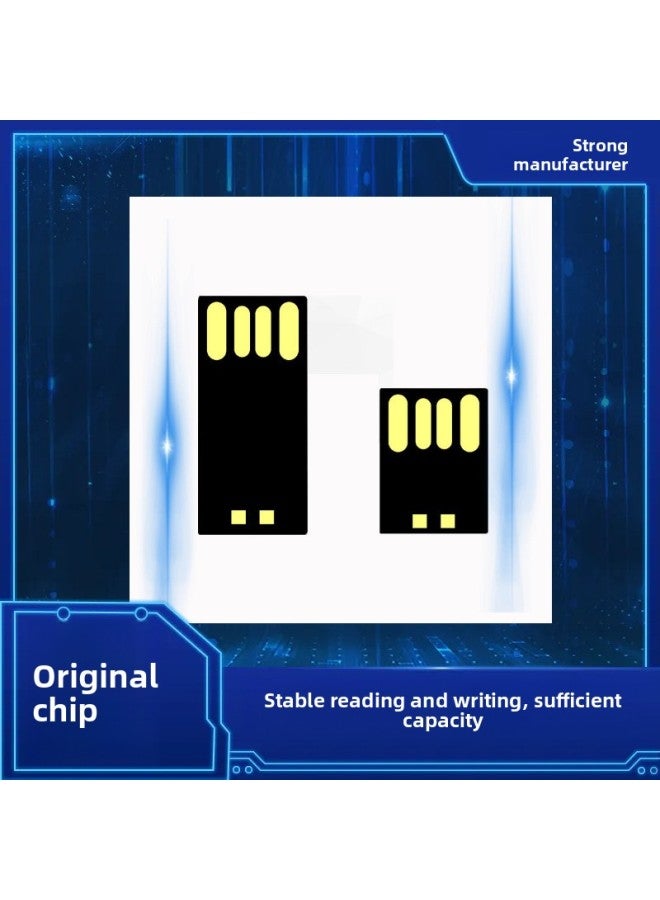 UDP Long And Short Version Black Colloid Wholesale Waterproof Card U Disk 2.0 Chip Car High Speed Semi-finished MUD P3.0