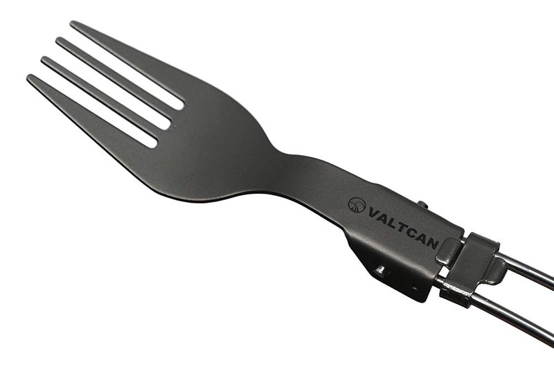 Valtcan Titanium Folding Cutlery 3 Pc Utensil Set - Image 5