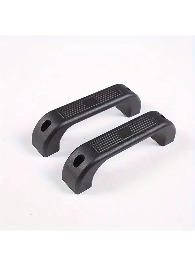 Aluminum Alloy Interior Door Handle Silvery Decorative Accessories Compatible With 04-18 Land Rover Defender Durable Car Interior Trim Replacement Parts - Image 4