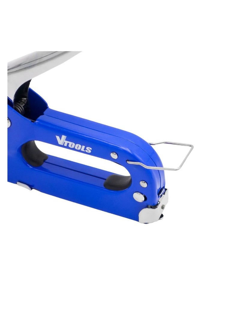 في تولز مسدس يدوي للتدبيس بقوة قابلة للتعديل مع 300 دبوسًا على شكل حرف U بطول 14 مم لتنجيد وإصلاح المواد والنجارة والديكور والأثاث والعمل بنفسك - Image 3