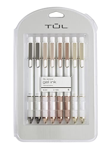 TuL Limited Edition Pearl Sunset Shades Mixed Metal 8 Pack Gel Pens - Image 1