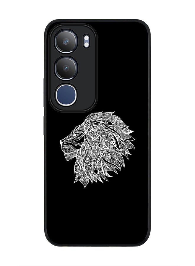 For vivo Y19s / Y19s Pro Case,Slim fit Camera Protection, Shockproof Thin Phone cover  - Lion Abstract
