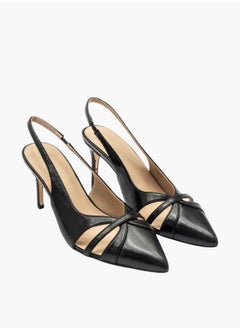 Flora Bella By Shoexpress Solid Slingback Shoes with Stiletto Heels  - Image 1