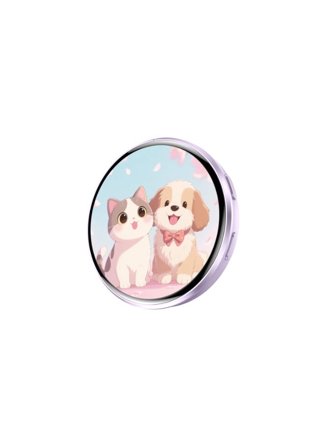 Smart Digital Display Badge Rechargeable Wearable Screen for Images , GIFs , Text , Videos and Animations - Image 1