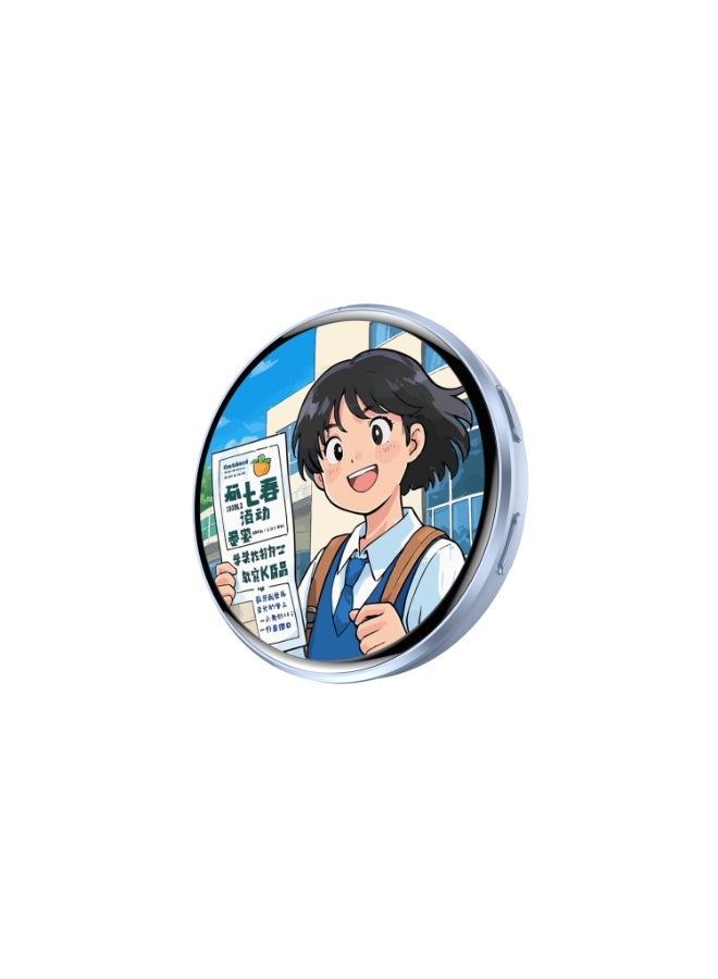 Smart Digital Display Badge Rechargeable Wearable Screen for Images , GIFs , Text , Videos and Animations - Image 2