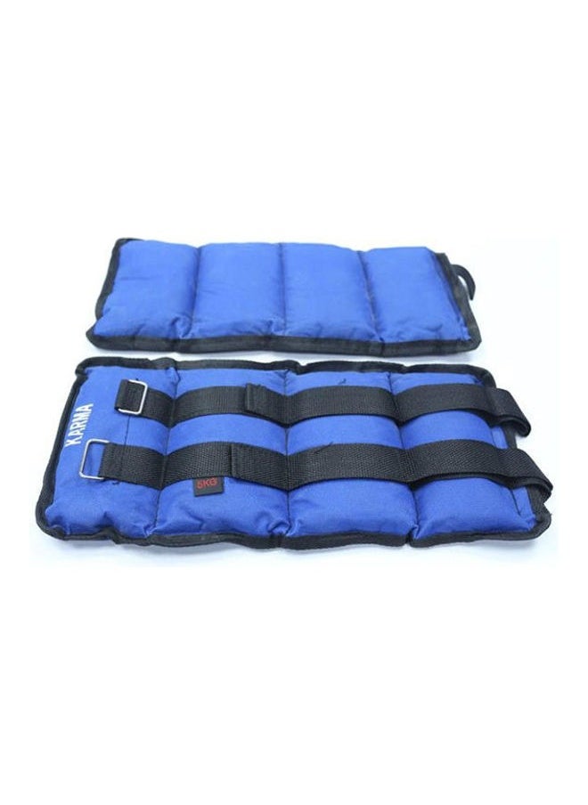 Athlete Home Workout Wrist And Ankle Weight With High Material For Workout - Blue - 4KG  - Image 2