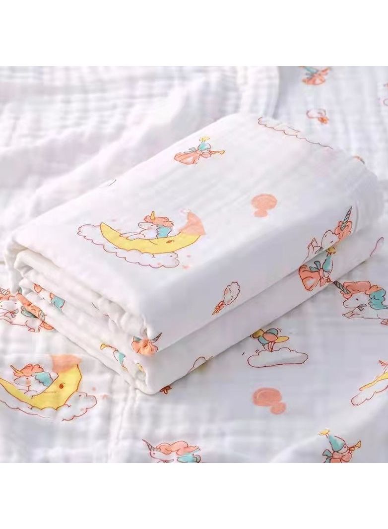 Loquat مناشف حمام بطبعات كرتونية من القطن الخالص