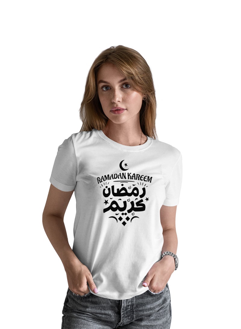 Fashion World Cotton T-shirt Printed with High-quality Ramadan  - Image 1