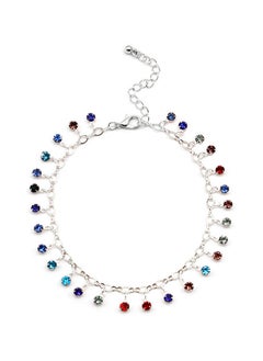 Alloy Ladylike Rhinestone Anklet Chain