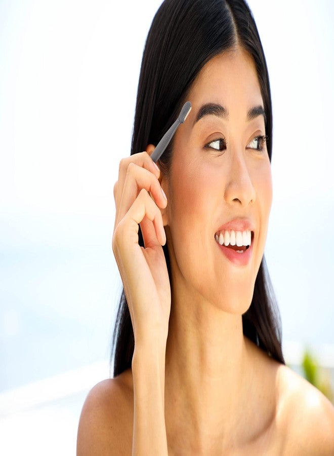 Chella شفرة حواجب تشيلا، شفرة حواجب مع فرشاة ومشط حواجب، عبوة من 2 - Image 5