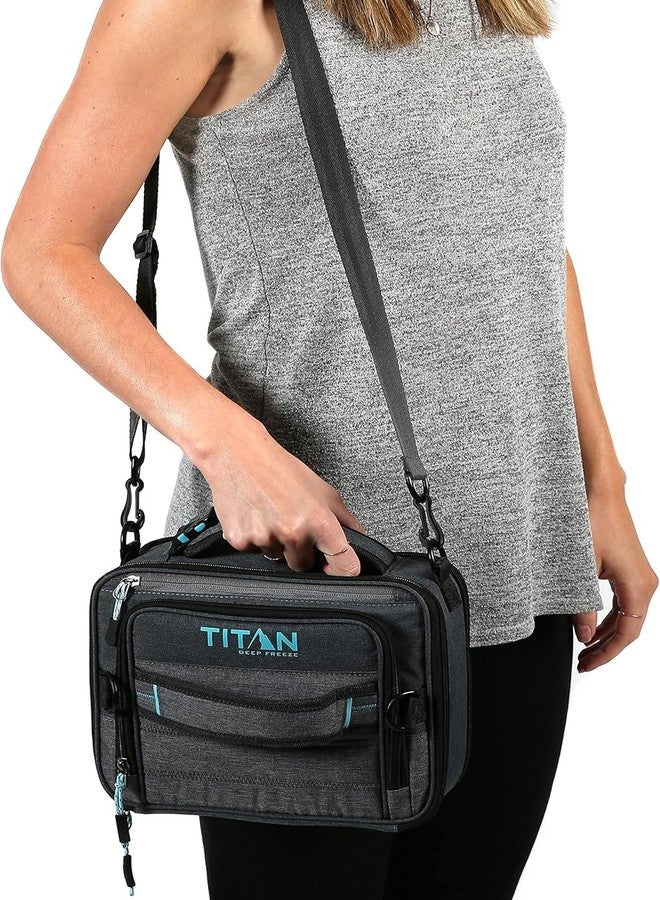 Arctic Zone Titan by Artic Zone Deep Freeze Lunch Bag Grey/Blue - Image 5