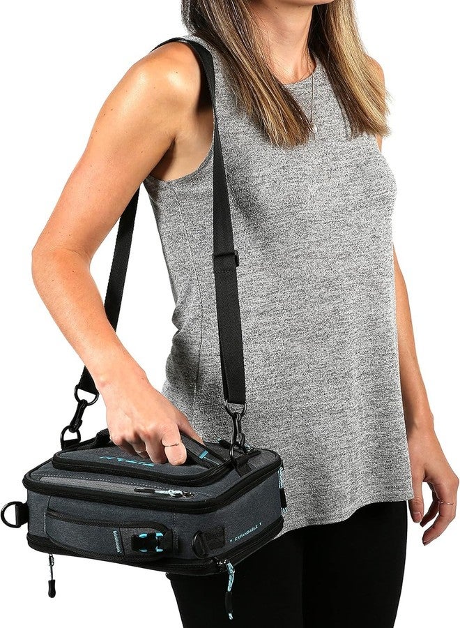 Arctic Zone Titan by Artic Zone Deep Freeze Lunch Bag Grey/Blue - Image 4