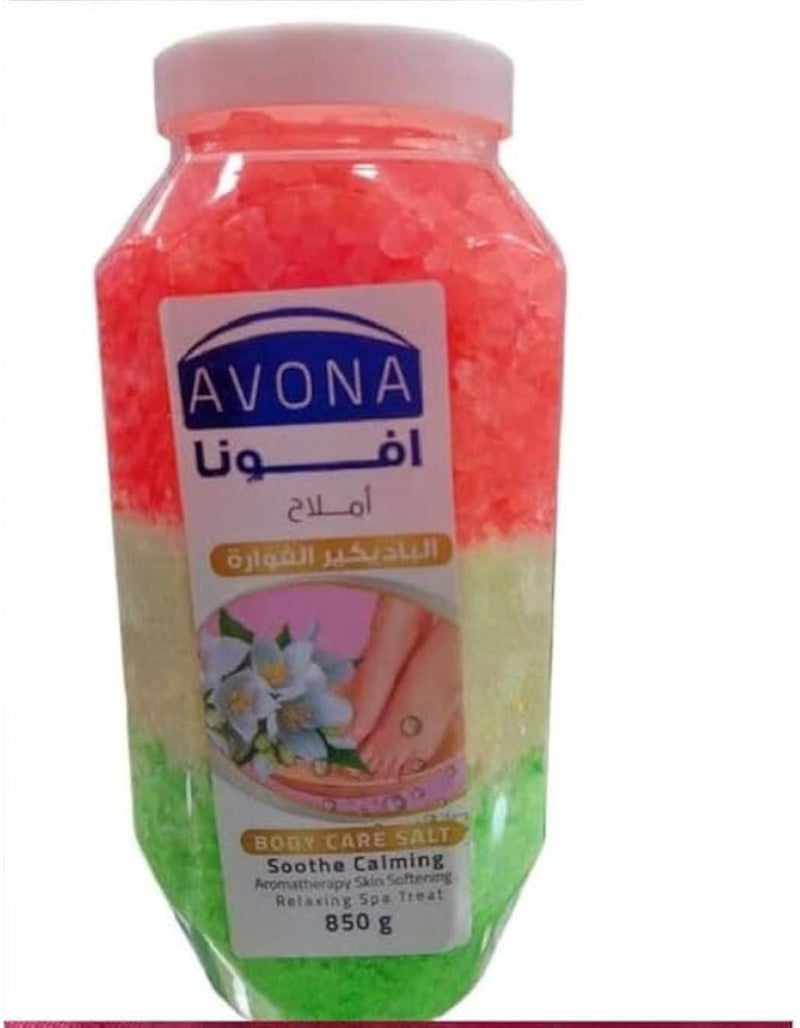 EVONA Dead Skin Exfoliator Salts - Exfoliant - Foot Exfoliator - Pedicure Salts