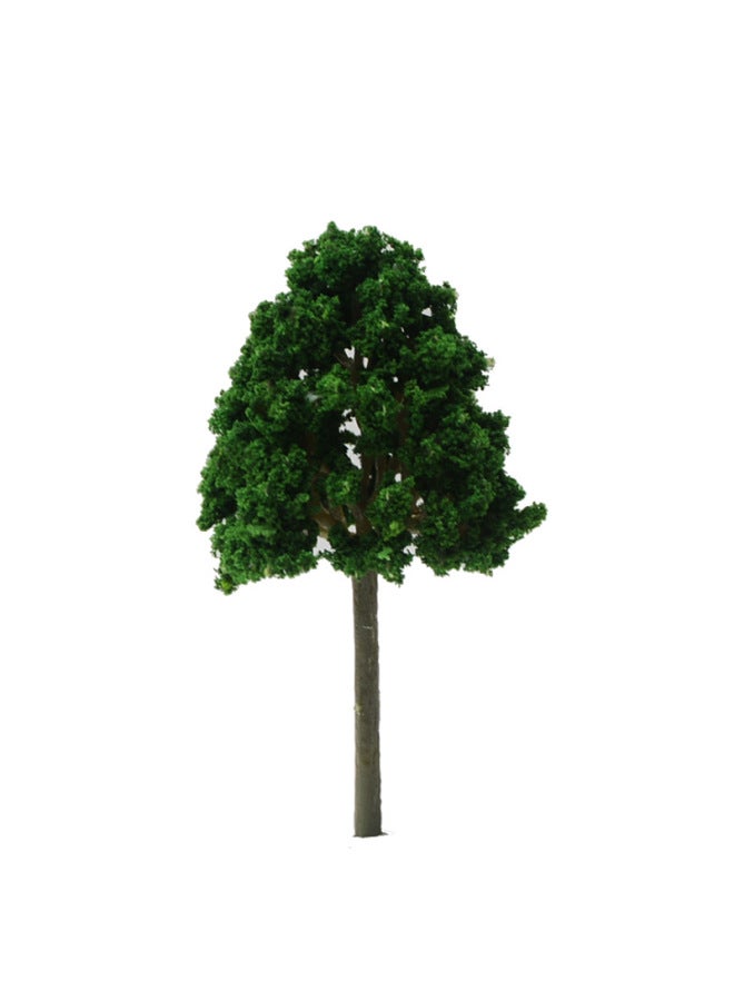 Source Building Sand Table Model Tree Handmade Miniature Landscape Scene Small Tree Plastic Ring Art Landscaping Tree Green Plant-Color:4cm A Tree  - Image 5