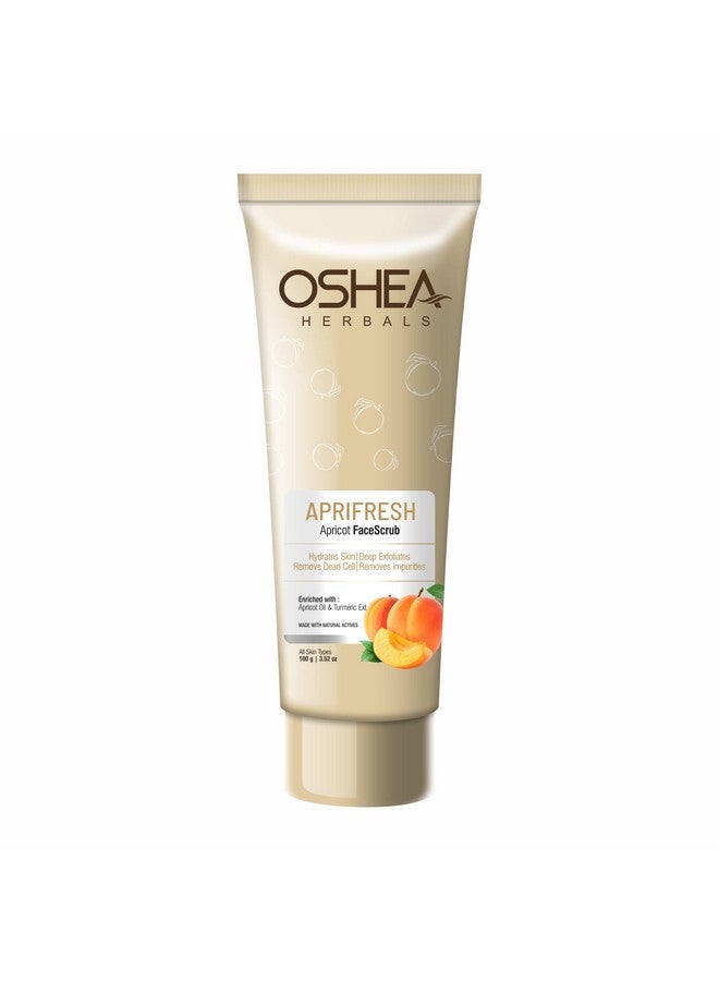 Oshea Herbals Aprifresh Apricot Face Scrub - Image 1