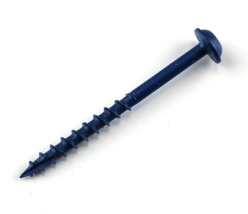 Kreg SML-C2B-50 Blue Kote Weather-Resistant Pocket Screws, 2 Inch #8 Coarse Thread, Maxi-Loc Head (50 Count) - Image 2