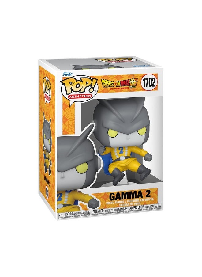 Funko Funko Pop Animation: Dragonball Super: Super Hero - Gamma 2 - Dragon Ball - Collectable Vinyl Figure - Gift Idea - Official Merchandise - Toys for Kids & Adults - Anime Fans  - Image 1