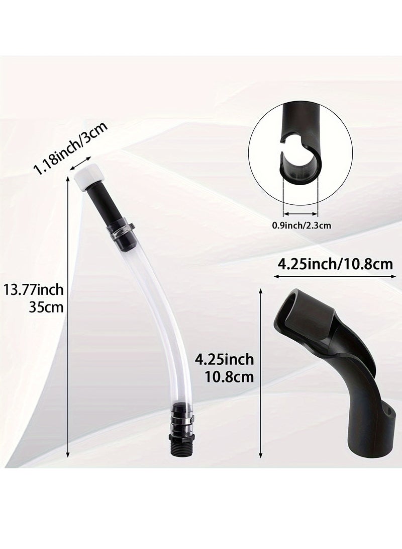 Generic Flexible Racing Fuel Filling Hose, Suitable For VP Racing Fuel Jegs Cans LC2 Jugs Scribner Fuel Jugs  - Image 2