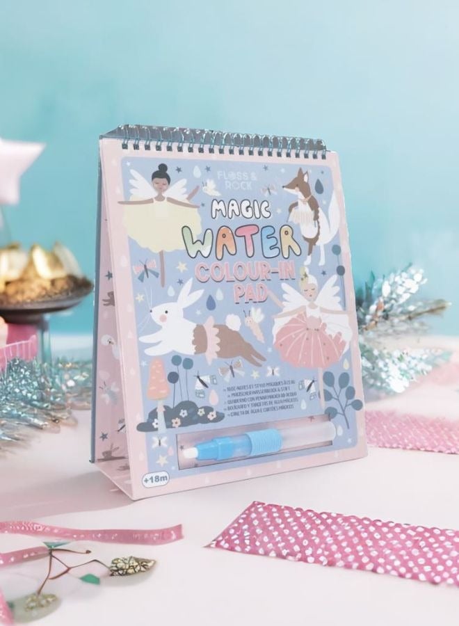 Floss & Rock Multicolour Water Colouring Pad Magic - Image 1