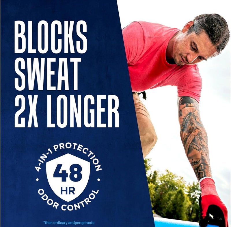 Right Guard Sport Clear Gel Antiperspirant for Men, Fresh Scent, 3 Ounce (Pack of 6) - Image 5