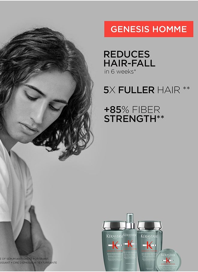 KERASTASE - Genesis Homme Purifying  Shampoo For Weakened Hair 250Ml - Image 1