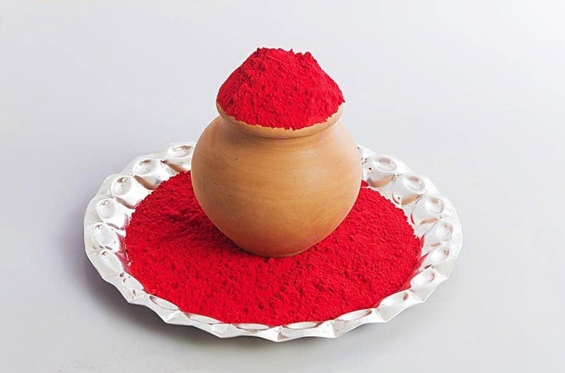 Shubh Shubh Holi Special Colors Herbal Gulal NonToxic Perfumed Gulal Skin Friendly Washable and Easy to Remove Holi Gulal Red Colour Pack of 1 300g Holi Special Eco Friendly Colour
