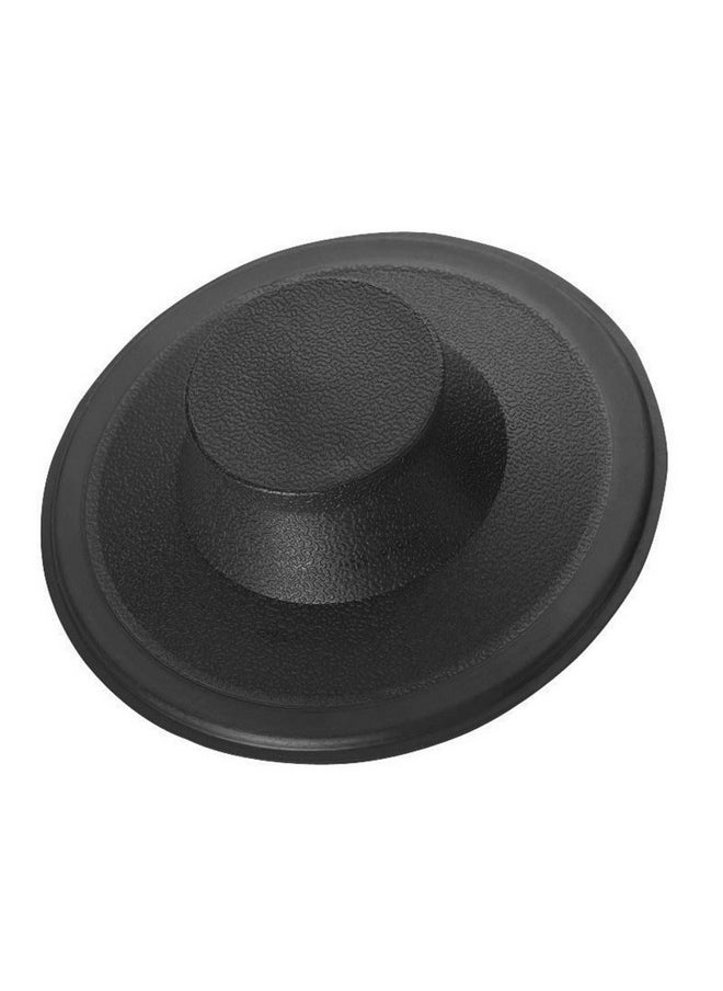 Essential Values Kitchen Sink Stopper (#STP-PL) - Black Plastic Sink Plug Drain Stopper - Replacement Garbage Disposal Stopper | Kitchen Sink Drain for Kohler, Insinkerator, & Waste King  - Image 1
