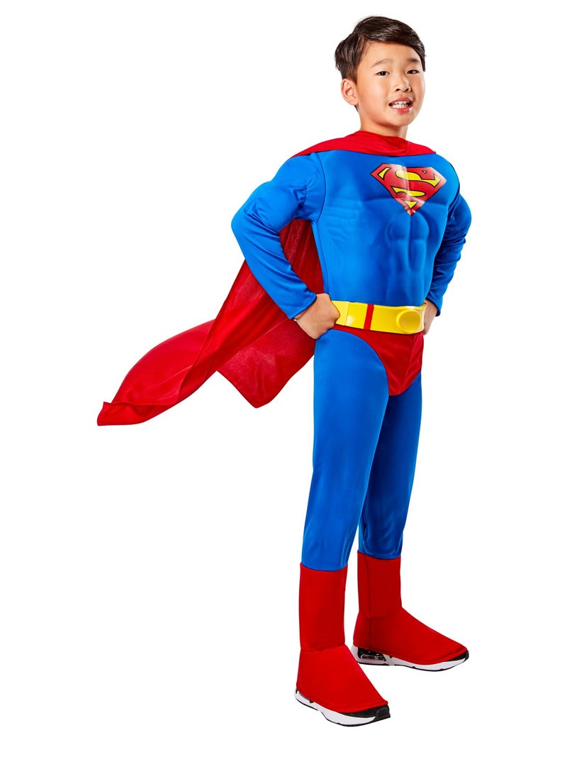 Rubies DC Comics Superheroes: Superman Costume for Kids, Boy's Medium - Image 1