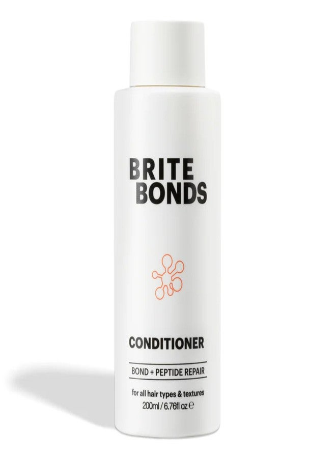 Brite Bonds Repair Conditioner with Peptides - Reverse All Types of Hair Damage & Enhance Shine with Nourishing Oils - Vegan Cruelty-Free Salon Grade - Pairs with Bonds Shampoo (6.76 Fl Oz) - Image 1