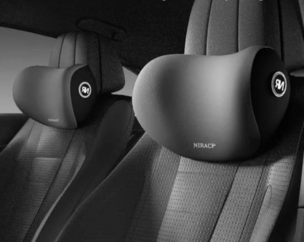 Wegopro Car Neck Pain Relief Pillow Memory Foam Car Seat Head Rest Pillow Neck and Cervical Support Relieves Neck Pain Relief Pillow for Car OfficePack of 1 - Image 2
