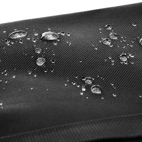 ZTZ 50L Panniers Bike Bags, Waterproof Bike Panniers Made of High-Density 600D Polyester for Durable Use, Bike Saddle Bag come with Reflective Trim and Rain Cover, Easy Organize in 7 inch Rack(Black) - Image 3