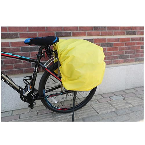ZTZ 50L Panniers Bike Bags, Waterproof Bike Panniers Made of High-Density 600D Polyester for Durable Use, Bike Saddle Bag come with Reflective Trim and Rain Cover, Easy Organize in 7 inch Rack(Black) - Image 4