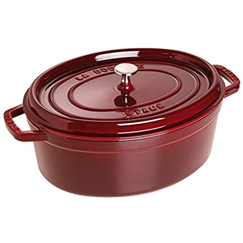 Staub French Oven - Oval - 5.4 L - Grenadine - Image 1