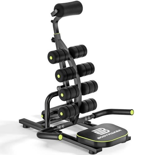 BODYWAKER Mini Inversion Chair for Back Pain Relief, Compact Foldable Back Stretcher with Spine Decompression, Full Back & Neck Stretch, Easy Assembly, 330 lbs Weight Capacity (Black) - Image 1