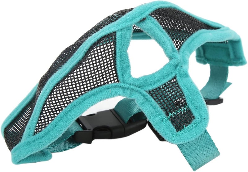 SUNGOOYUE Dog Muzzle, Breathable Mesh Muzzle with Adjustable Straps for Short Snouted Dogs, Comfortable Design Ideal for Training and Grooming French Bulldogs Pugs Terriers (XL) - Image 4