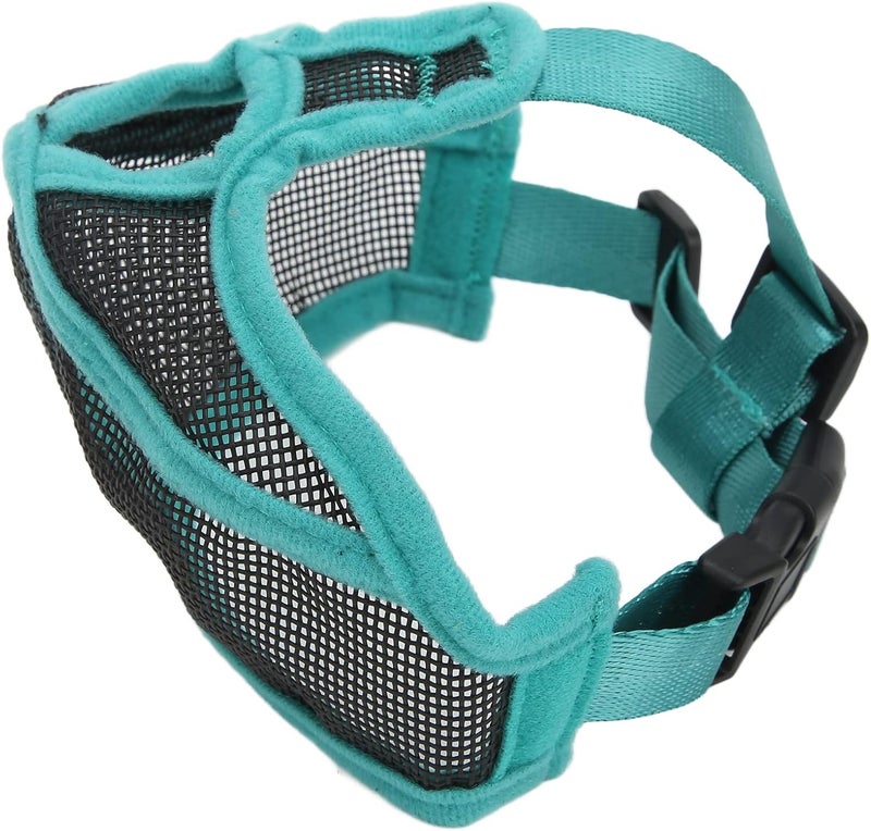SUNGOOYUE Dog Muzzle, Breathable Mesh Muzzle with Adjustable Straps for Short Snouted Dogs, Comfortable Design Ideal for Training and Grooming French Bulldogs Pugs Terriers (XL) - Image 1