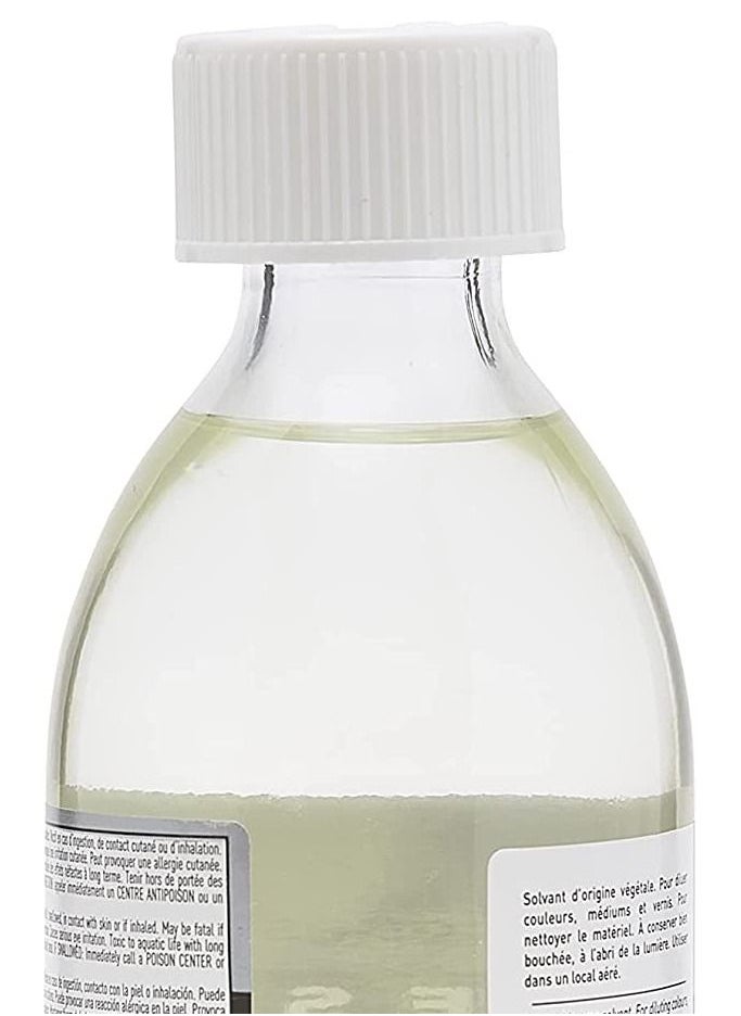 Pebeo - Pebeo Oil Painting Auxiliaries Solvent Dilutant Rectified Turpentine 245ml Thinner - Image 1
