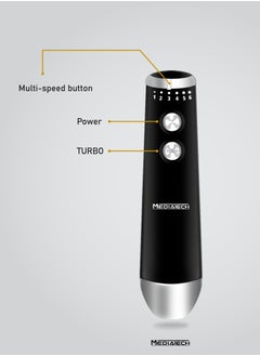Mediatech Hand Blender | 1200W | 6 Speeds Continuous Variable Control | Turbo Mode Function | Stainless Steel Leaf Blade and Rod | MT-HB300  - Image 3