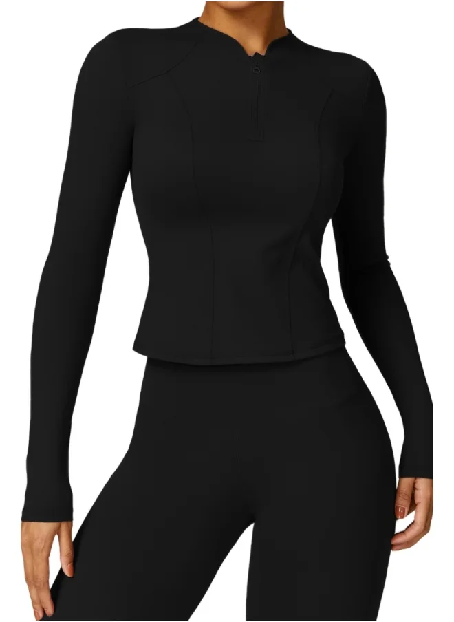 كون.يوغا KAWN YOGA Fitted Light Sweatshirt