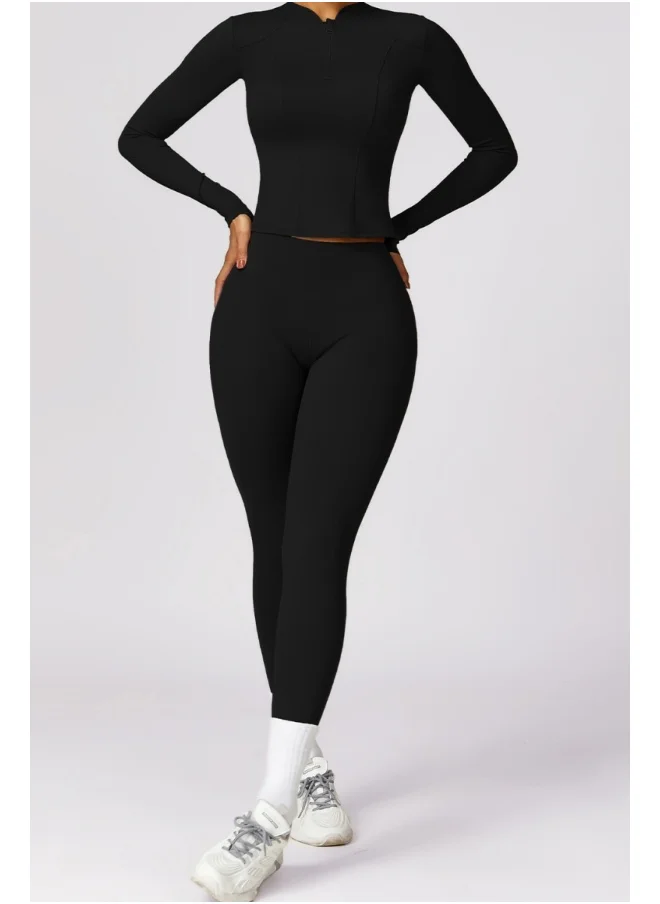 كون.يوغا KAWN YOGA Fitted Light Sweatshirt