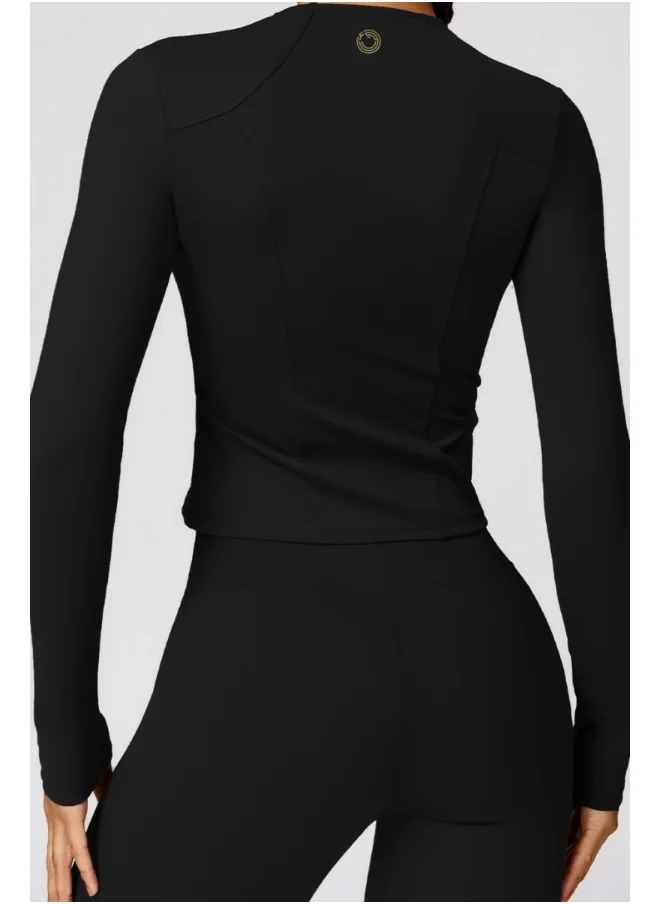 كون.يوغا KAWN YOGA Fitted Light Sweatshirt