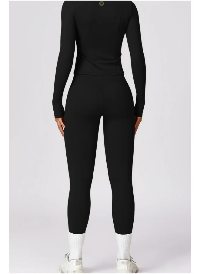 كون.يوغا KAWN YOGA Fitted Light Sweatshirt