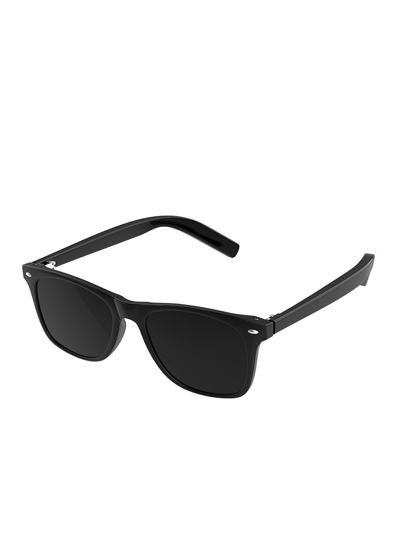 GULFLINK Smart Glasses For Men Bluetooth Glasses With Voice Assistant Bluetooth Sunglasses For All Smart Bluetooth Devices Black  - Image 1